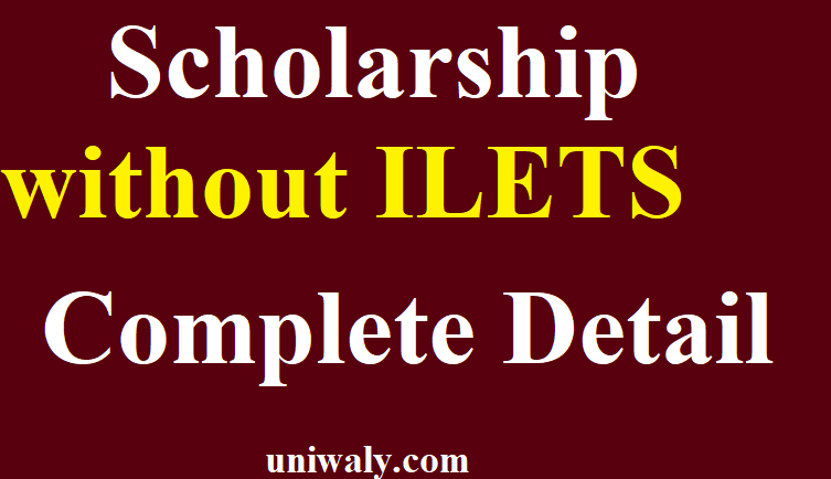 International Scholarship without IELTS 2025